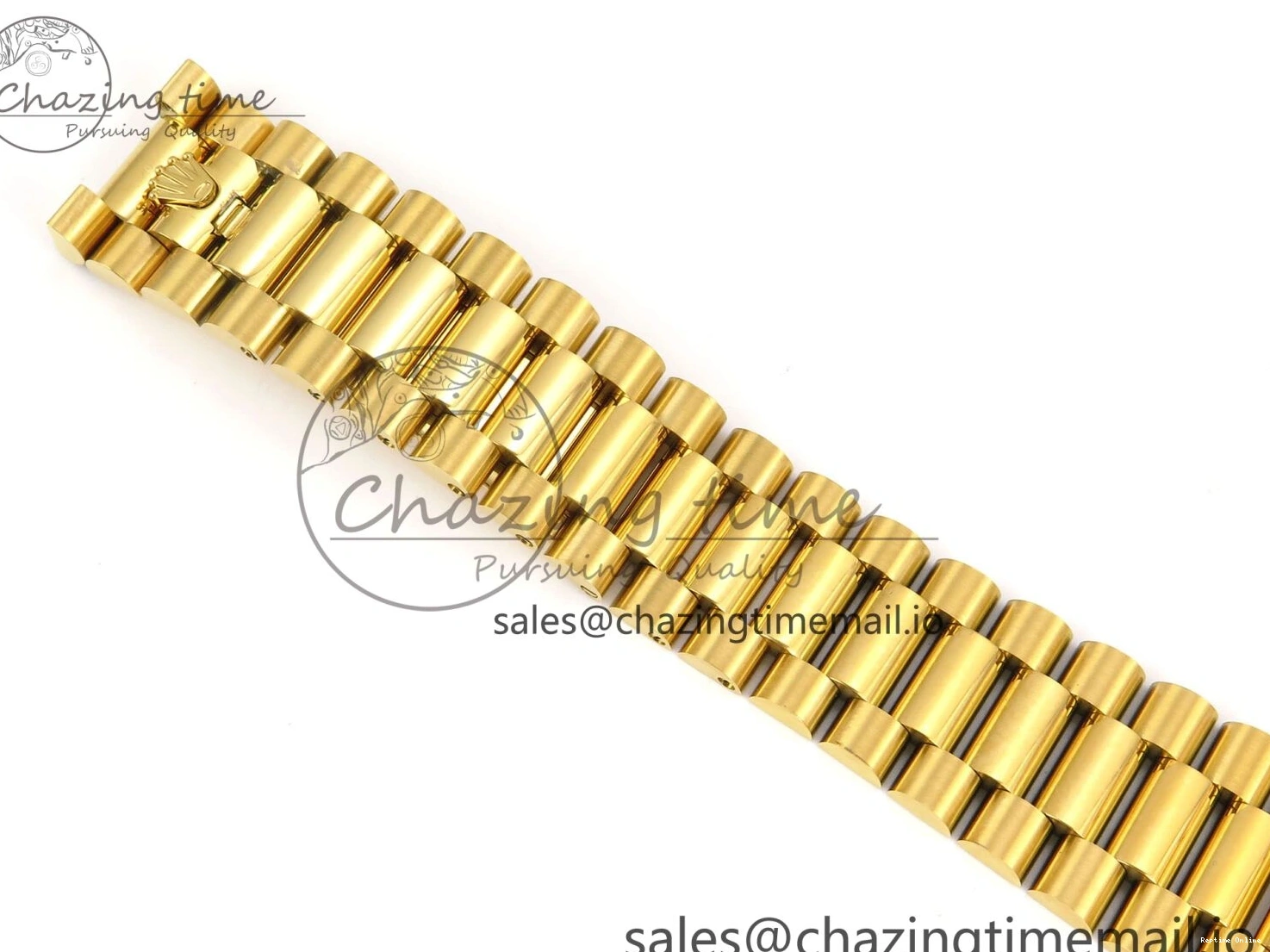 0508 Tailored Day Date 40 YG 228238 THBF 1:1 Best Edition YG Dial on President Bracelet VR3255 (Gain Weight) 952